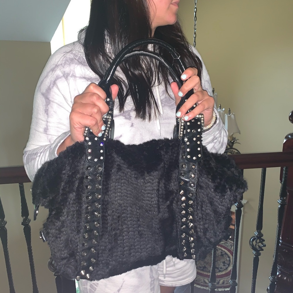 Cute fur bag